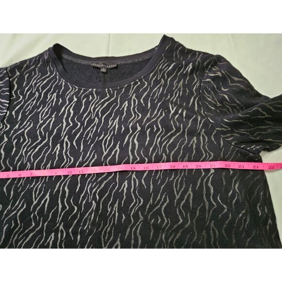 Jane + Delancey Black Abstract Print Tunic Top Sz 1X Lagenlook Cozy Comfort - Picture 10 of 10